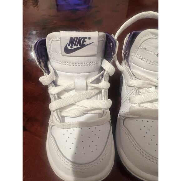 Nike Air Jordan 1 Retro High OG TD Court Purple - Picture 5 of 10